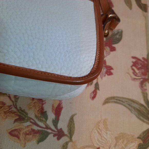 Vintage Dooney & Bourke Equestrian Hand Painted Siamese Cat Crossbody Bag - Picture 10 of 16